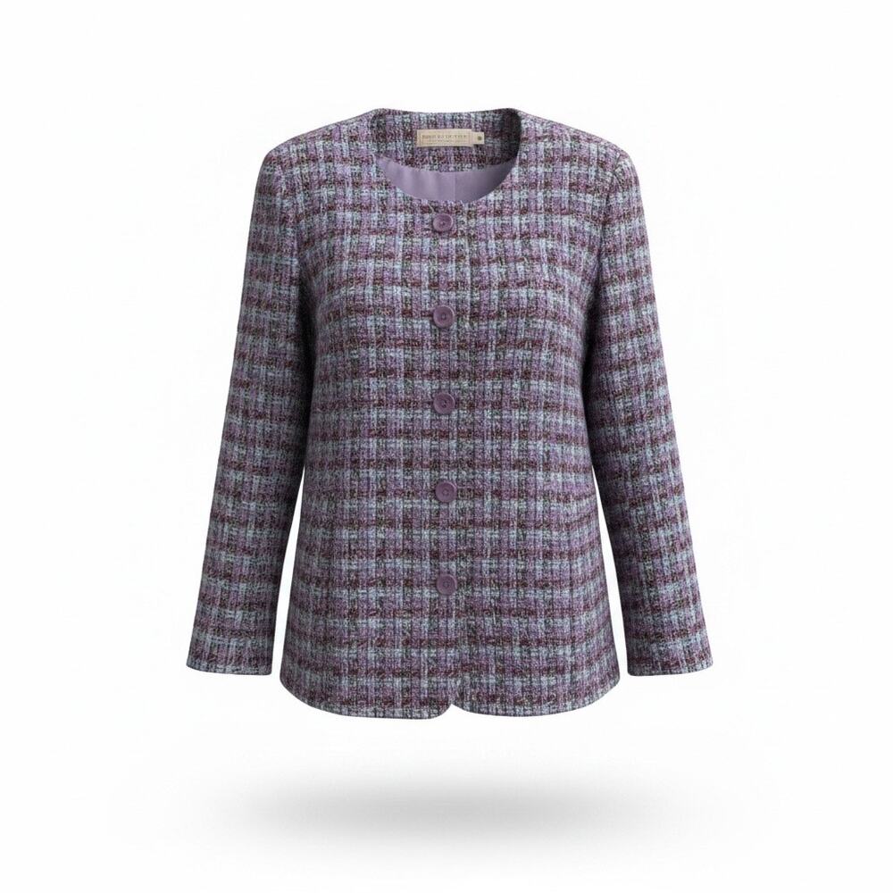 Vintage Weave of the Irish Handcrafted Ireland Boucle Jacket